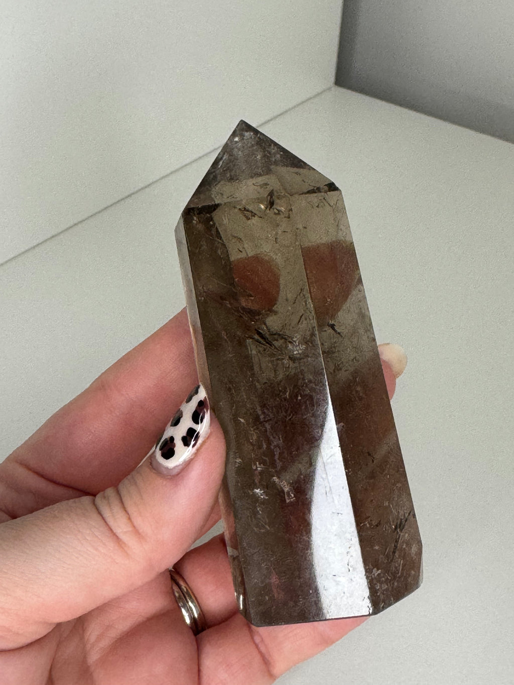 Smoky Quartz Point Large