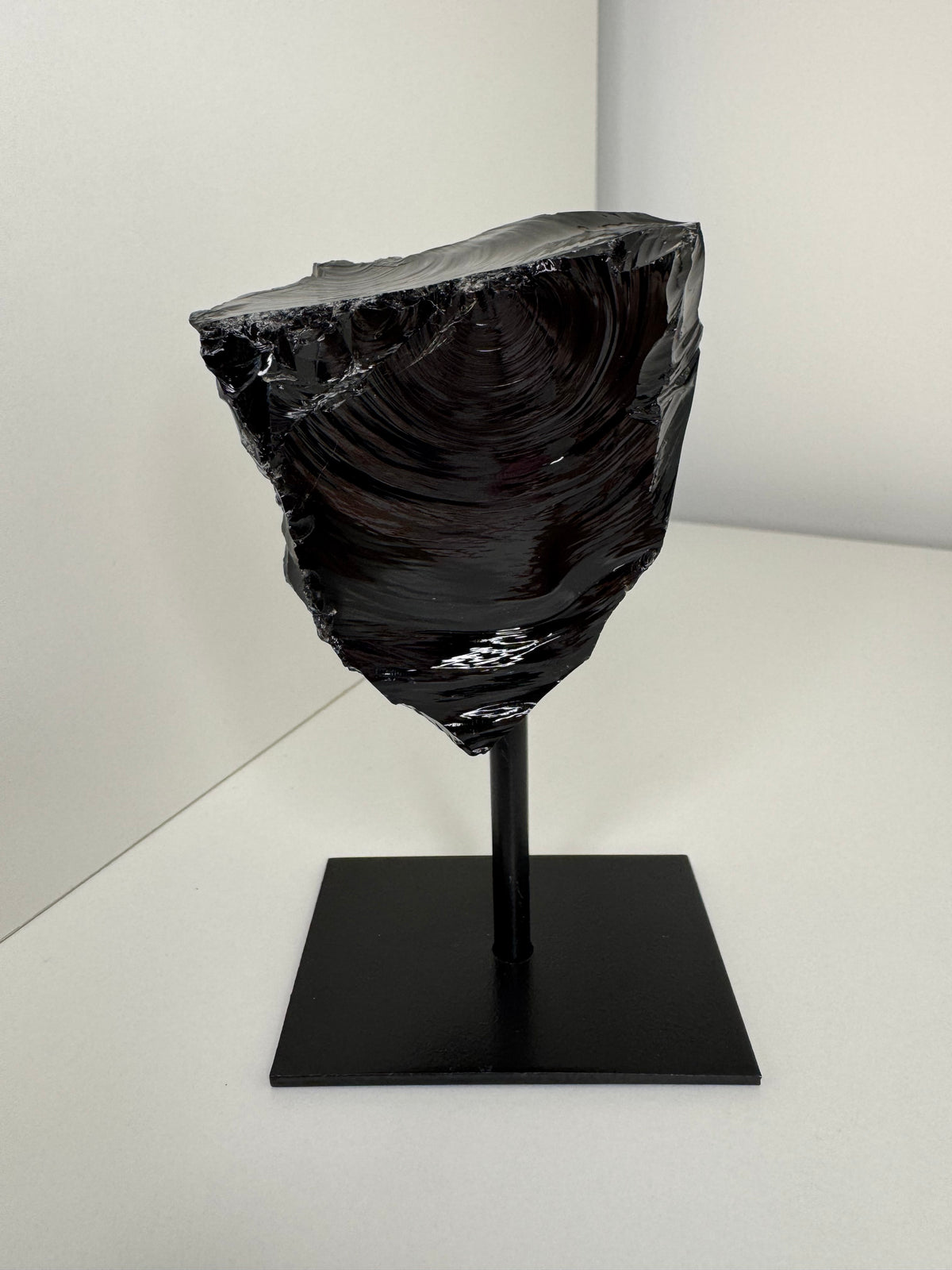 Black Obsidian on stand