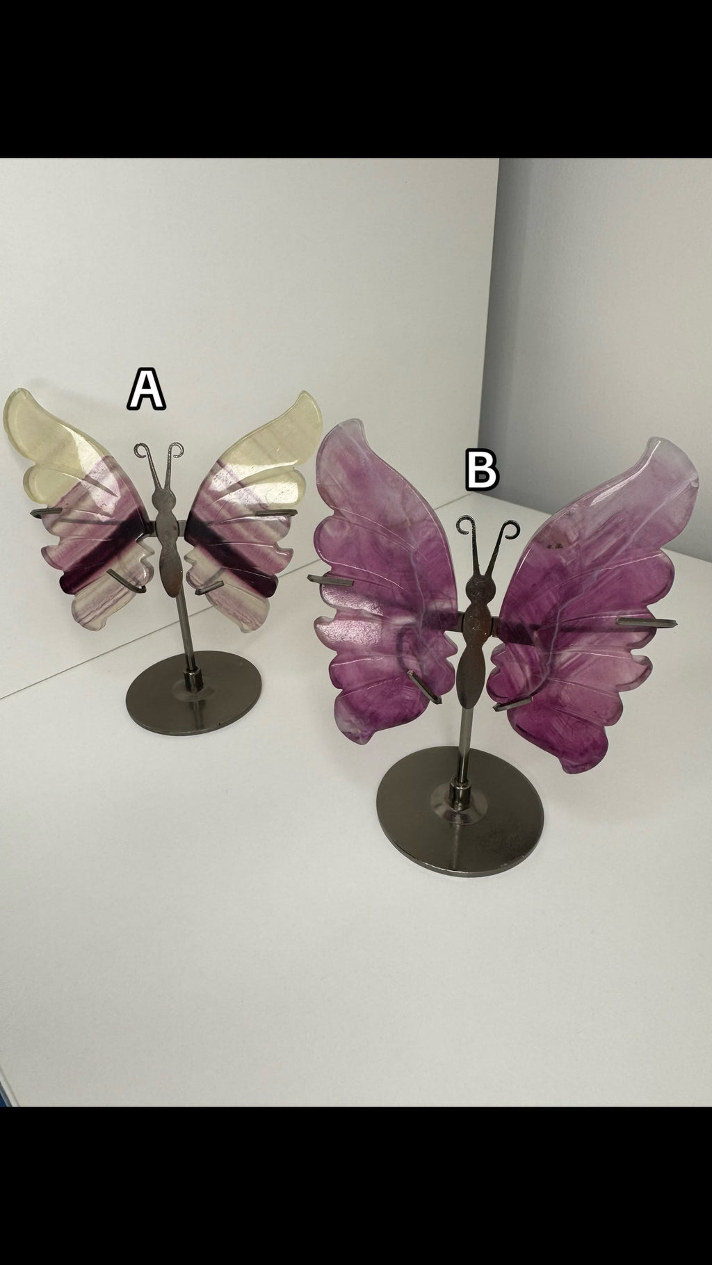 Fluorite Butterfly on stand