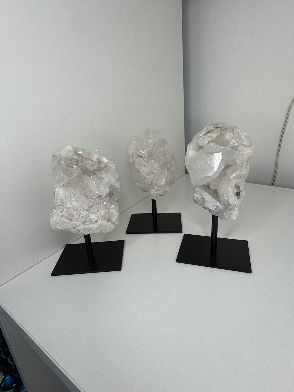 Clear Quartz on stand