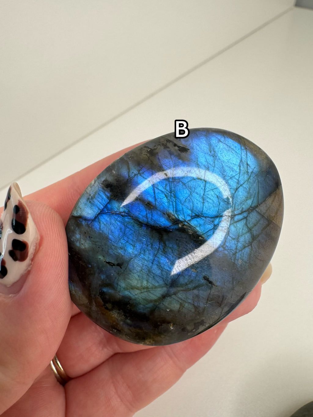 Labradorite Palm Stones