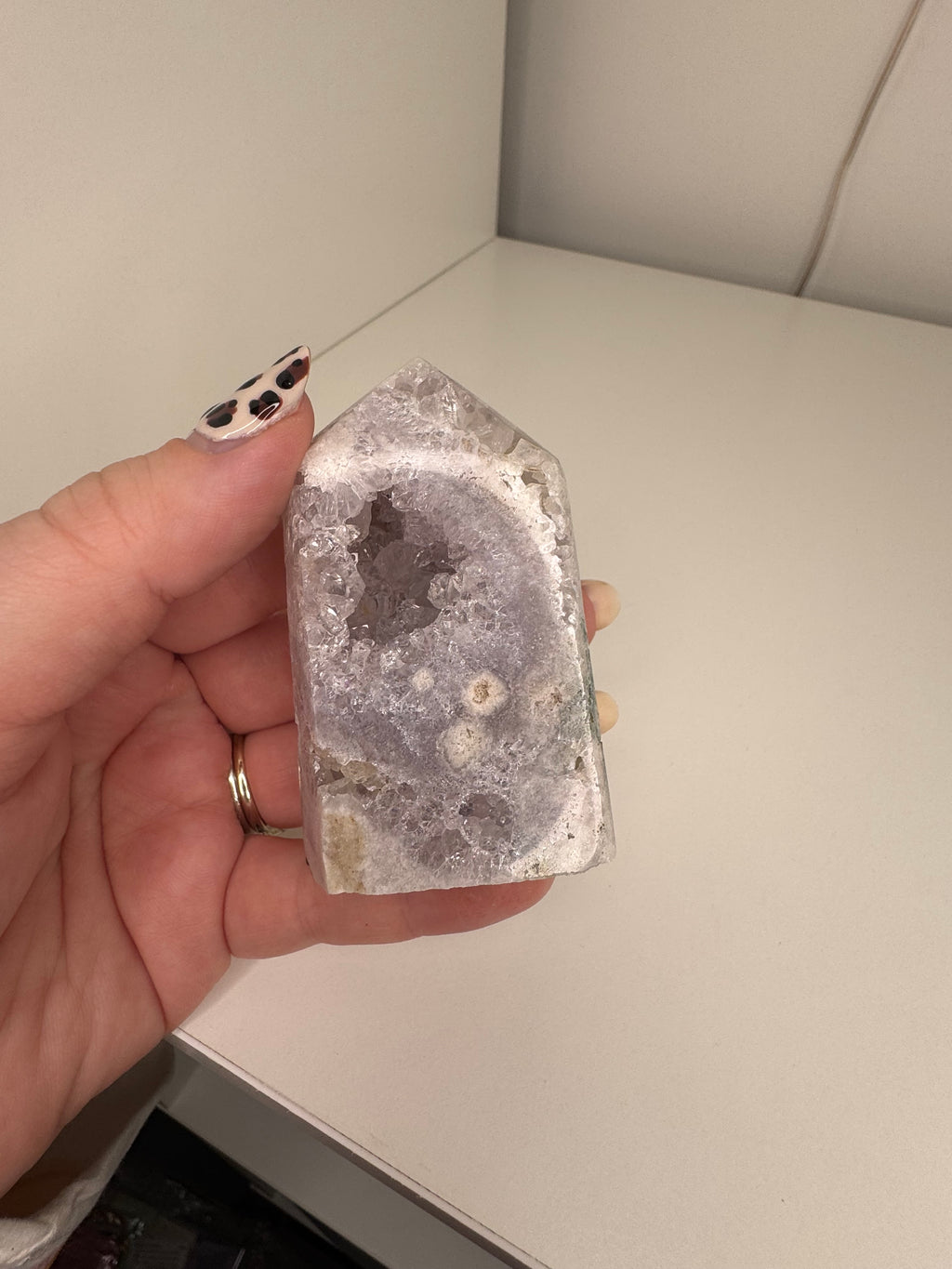 Pink Amethyst Point