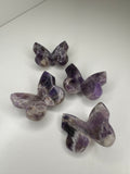 Amethyst Chevron 3D Butterfly