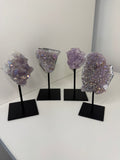 Amethyst Angel Aura on stand