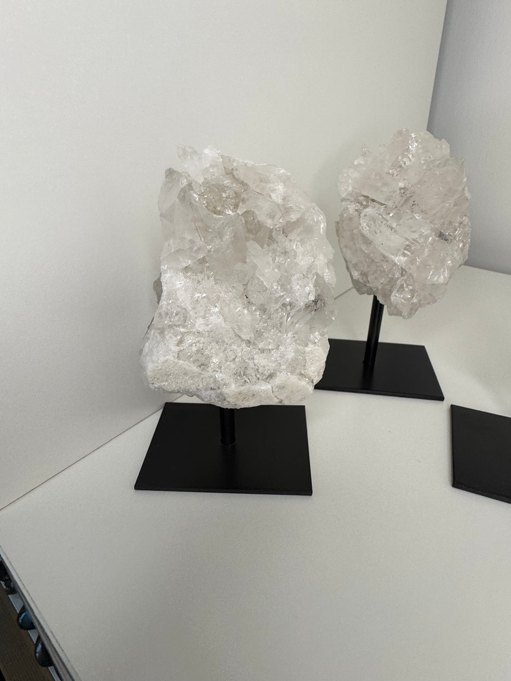 Clear Quartz on stand