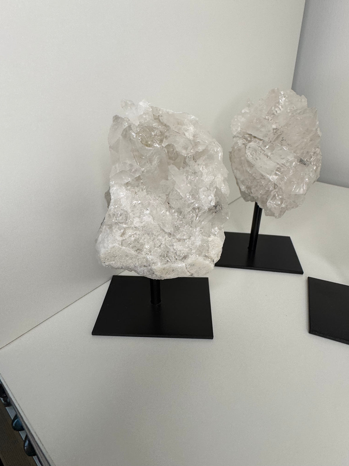Clear Quartz on stand