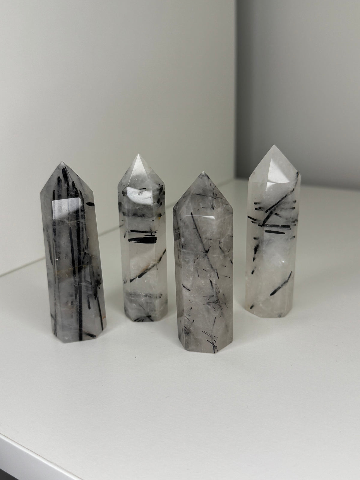 Black Tourmaline Tower Points