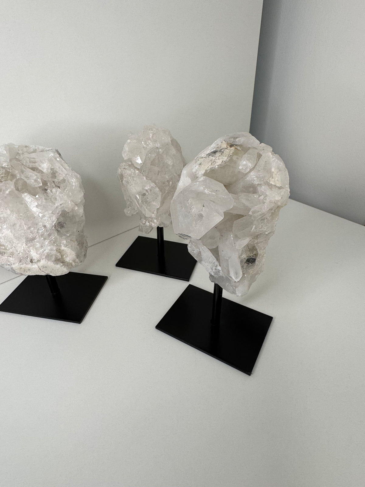 Clear Quartz on stand