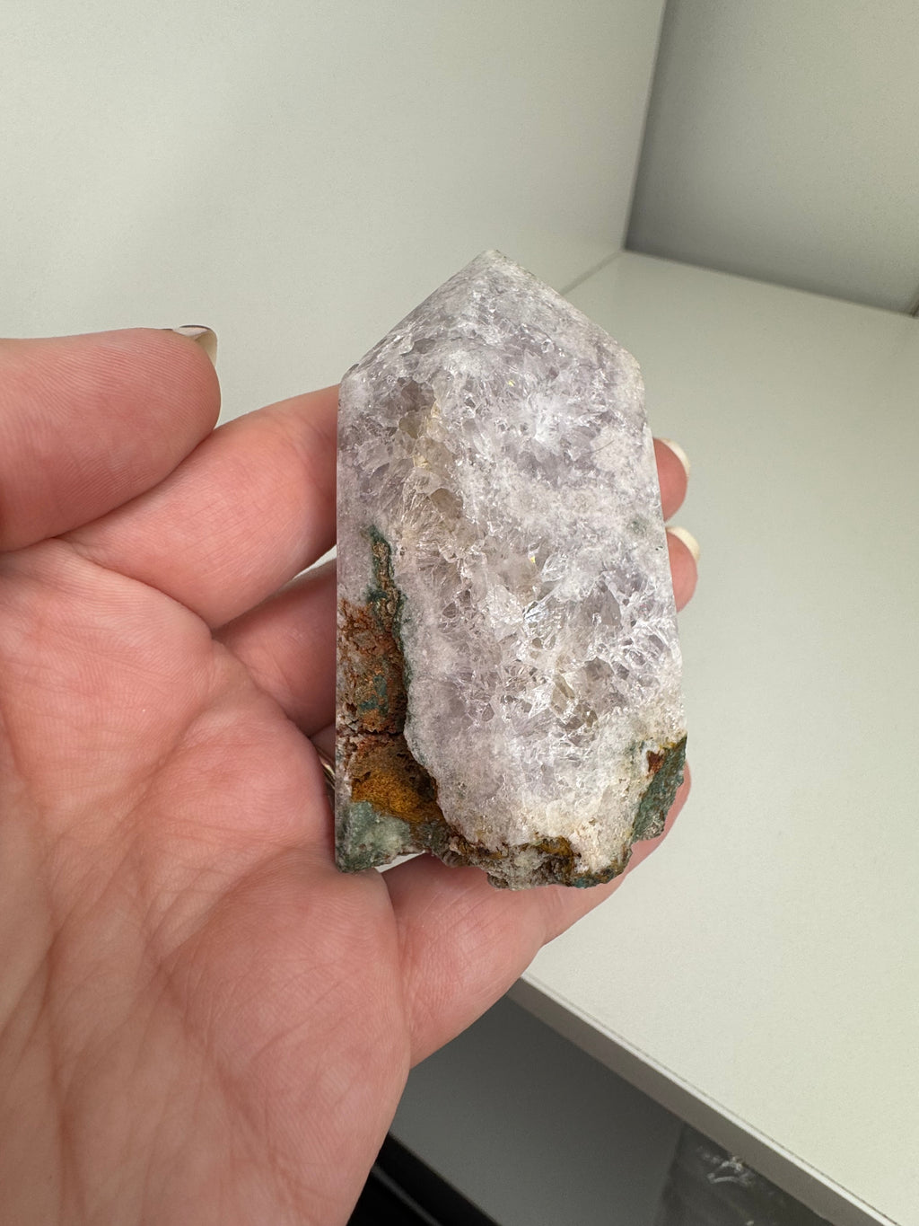 Pink Amethyst Point