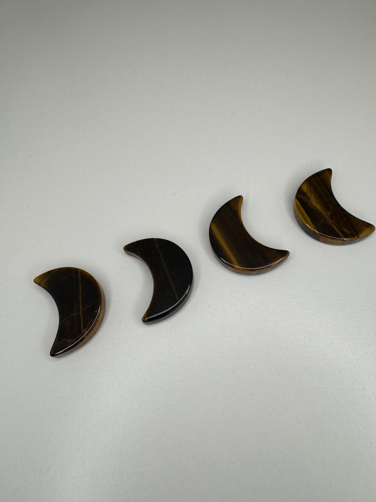 Tigers Eye Moon Small