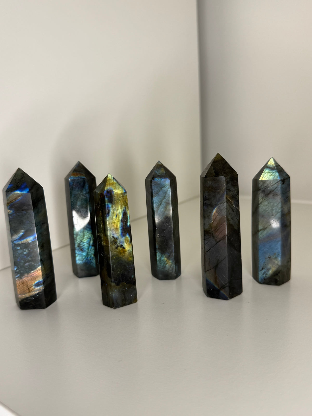 Labradorite Tower Points