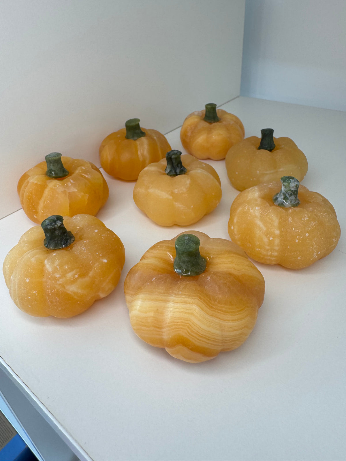 Yellow Calcite Large Pumpkins