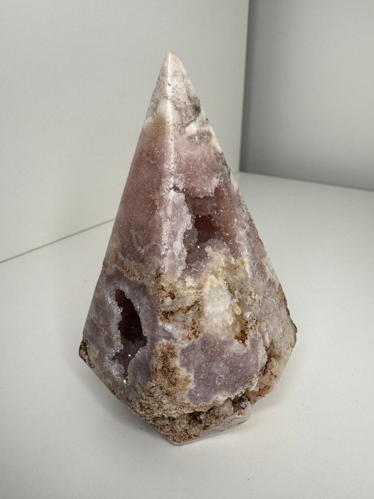 Pink Amethyst Large Obelisk Pyramid