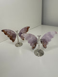 Amethyst Butterfly on stand