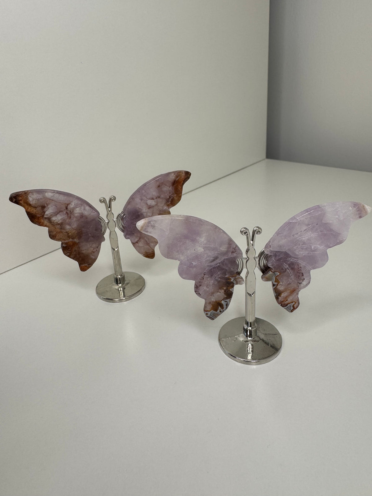 Amethyst Butterfly on stand