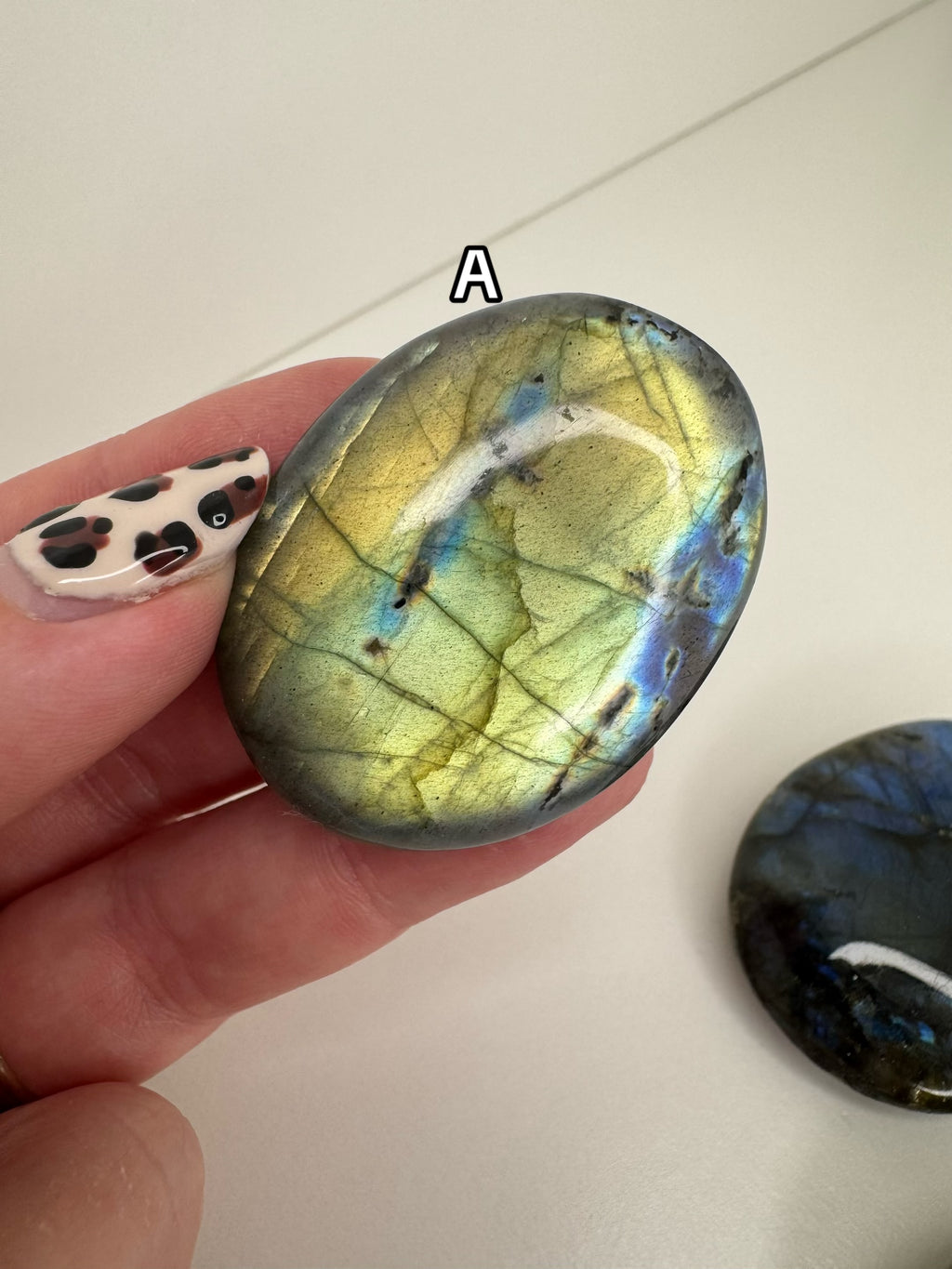 Labradorite Palm Stones