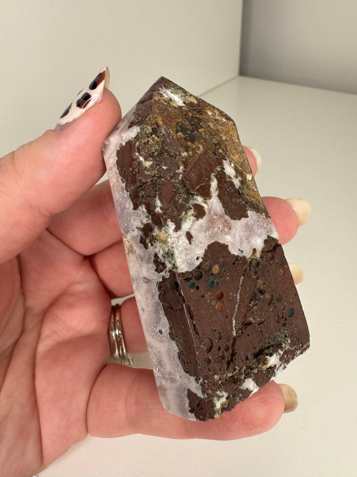 Pink Amethyst Point