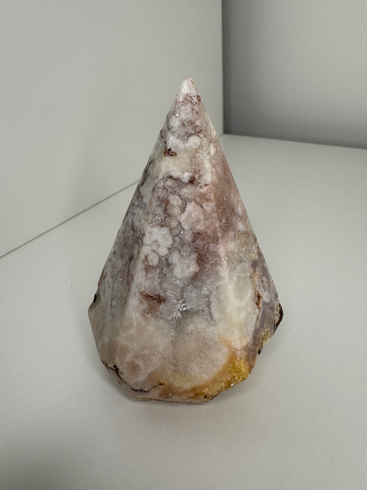 Pink Amethyst Large Obelisk Pyramid
