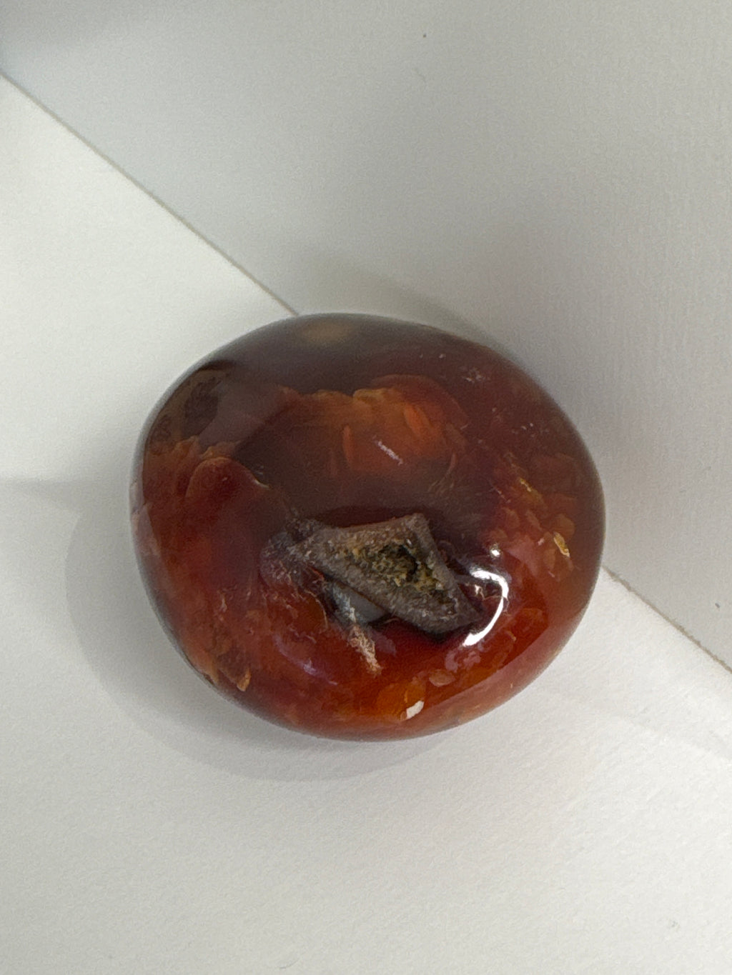 Carnelian Palm Stone