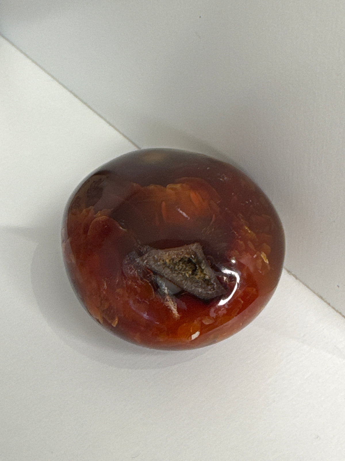 Carnelian Palm Stone